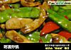 时蔬炒鱿的做法