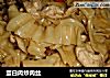 蛋白肉炒肉丝的做法