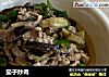 茄子炒肉的做法