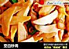 茭白炒肉的做法