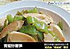 青椒炒鞭笋的做法