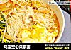 鸡蛋空心菜素面的做法