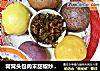 窝窝头包肉末甜椒炒酸豇豆的做法