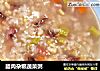 腊肉杂粮蔬菜粥的做法