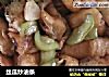 丝瓜炒油条的做法