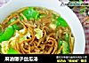 麻油馓子丝瓜汤的做法
