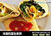 冷面煎蛋生菜饼的做法