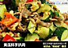 黄瓜拌手扒肉的做法