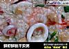 鲜虾鲜鱿干贝粥的做法