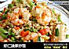 虾仁油条炒饭的做法