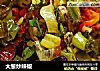 大葱炒辣椒的做法