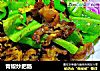 青椒炒肥肠的做法