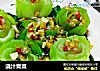 浇汁青菜的做法