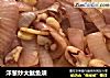 洋葱炒大鱿鱼须的做法