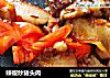 辣椒炒猪头肉的做法