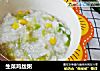 生菜鸡丝粥的做法