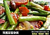 双酱蒜苔杂菜的做法