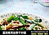 韭菜瘦肉丝香干炒面的做法