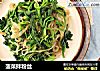 菠菜拌粉丝的做法