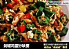 剁椒鸡蛋炒秋葵的做法