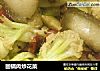 回锅肉炒花菜的做法