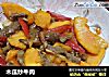 木瓜炒牛肉的做法