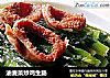 油麦菜炒鸡生肠的做法