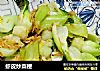 虾皮炒菜梗的做法