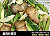 腊肉炒青蒜的做法