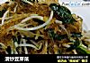清炒豆芽菜的做法