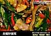 尖椒炒猪耳的做法