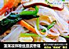 菠菜凉拌粉丝豆皮香菇的做法