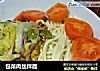 包菜肉丝拌面的做法