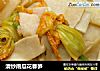 清炒南瓜花春笋的做法