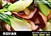 香菇炒油菜的做法