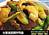 大葱油豆腐炒鸭血的做法