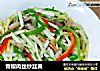 青椒肉丝炒韭黄的做法