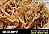 圆白菜素炒饼的做法