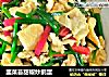 韭菜苔甜椒炒鹅蛋的做法