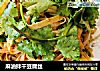 麻油拌干豆腐丝的做法