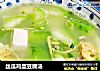 丝瓜鸡蛋豆腐汤的做法