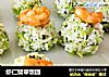 虾仁翡翠饭团的做法