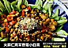 火麻仁肉末香菇小白菜的做法