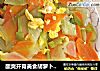 酸爽开胃美食胡萝卜莴笋炒蛋的做法