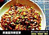 荞麦面拌绿豆芽的做法