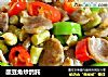 酸豆角炒鸽肫的做法