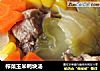 榨菜玉米鸭块汤的做法