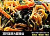 凉拌菠菜火腿粉丝的做法