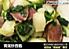 青菜炒香肠的做法