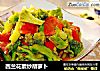 西兰花素炒胡萝卜的做法